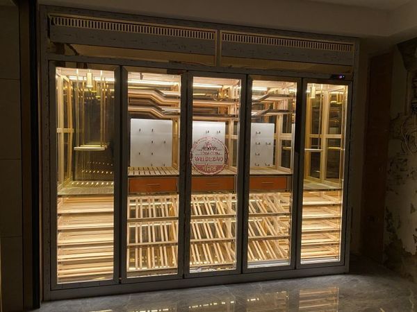 定制不锈钢恒温酒柜